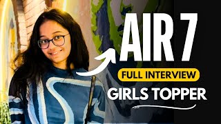 IIT JEE Tips from Girls Topper | AIR 7 🔥