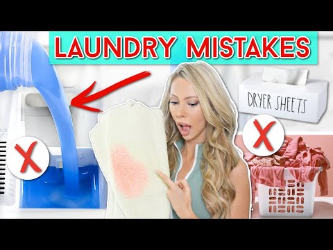 13 Laundry Mistakes YOU SHOULD NEVER MAKE! Essential Laundry Tips Everyone Needs to Know