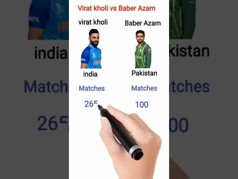 virat Kohli vs Baber Azam in ODI #mohsintv #shorts #t20cricket