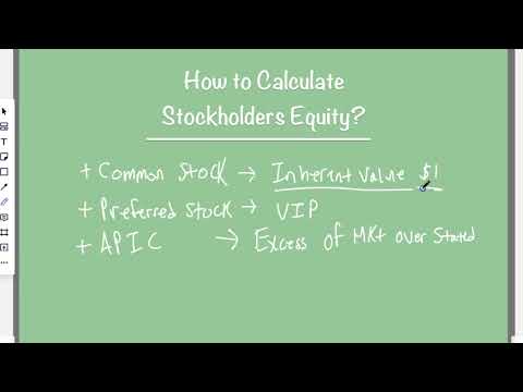 Stockholders Equity: How to Calculate?