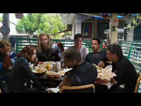 Avengers Green Screen | Eating