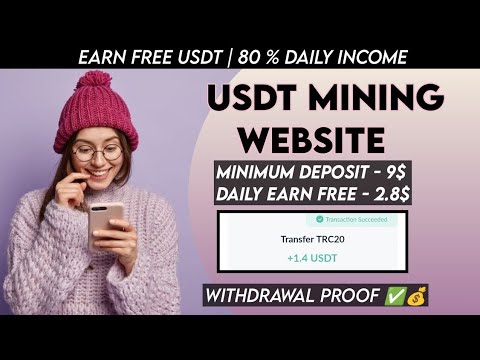 Usdt Mining Site 2024 | usdt earning site | trx usdt mining app | Cloud Mining |usdt investment site