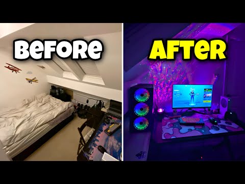 Transforming My Brothers Room Into His Dream Room!