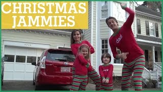 #XMAS JAMMIES - Merry Christmas from the Holderness Family! | The Holderness Family