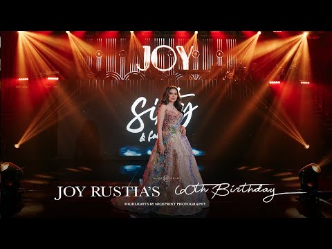 Joy Rustia's 60th Birthday | Highlights by Nice Print Photography