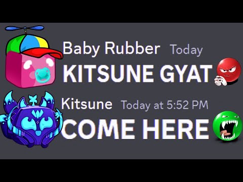 if KITSUNE ATE BABY RUBBER...