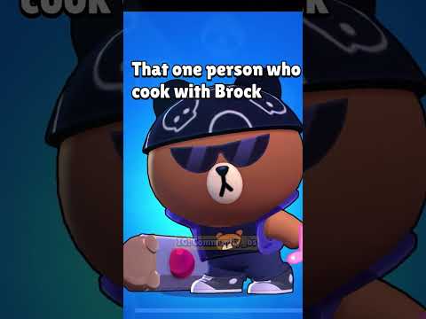 That one person who cook with Brock #brawlstars #memes #funny