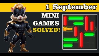 1 September Hamster Kombat Mini Game Today!