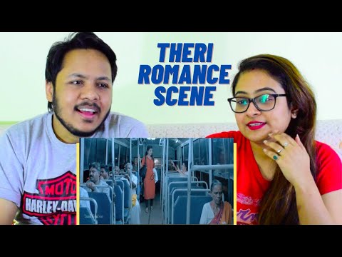 #Thalapathy theri love scene of vijay and samantha | Reaction