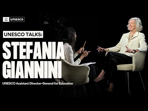 UNESCO Talks: interview with Stefania Giannini, UNESCO Assistant Director-General for Education