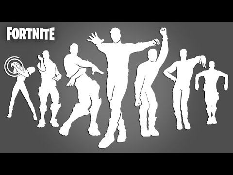 Fortnite LEGENDARY BATTLEPASS DANCES With The Best Music! (Brite Moves, Orange Justice, Steady)