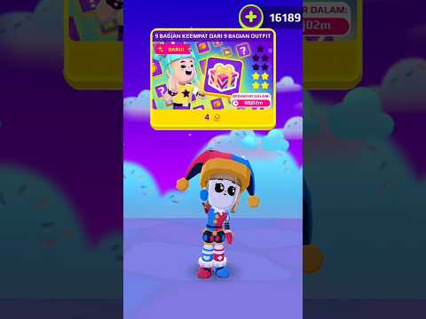 digital Circus pomni get free outfit PK XD #Shorts #trending #viral