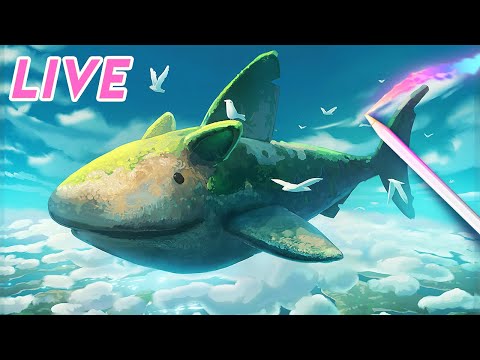 Painting live SkySHARK🦈