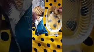 Most Satisfying Unwrapping Kremali Biscuits l Asmr l #unwrappingsnacks #shorts #biscuit