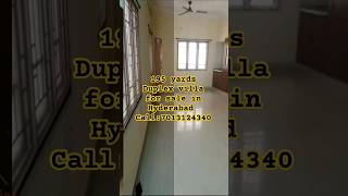 195 yards Duplex villa for sale in Hyderabad Call:7013124340 #duplexvillasforsale #duplexvilla #3bhk