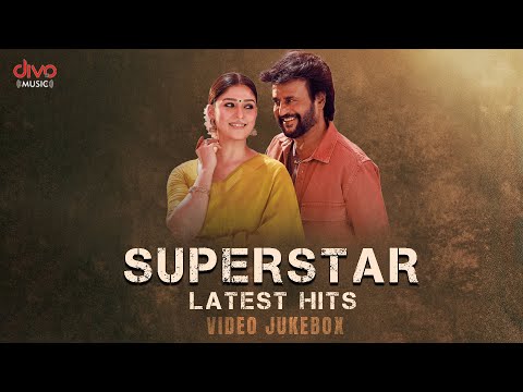 Superstar Latest Hits - Jukebox | Superstar RajiniKanth songs | Divo Music Hindi #rajinisongs