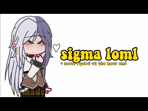 making sigma in gacha club to cope ( ft my favorite crob theme )