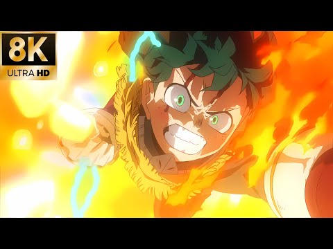 My Hero Academia 8K "You're Next" Movie Trailer Sakuga Highlight