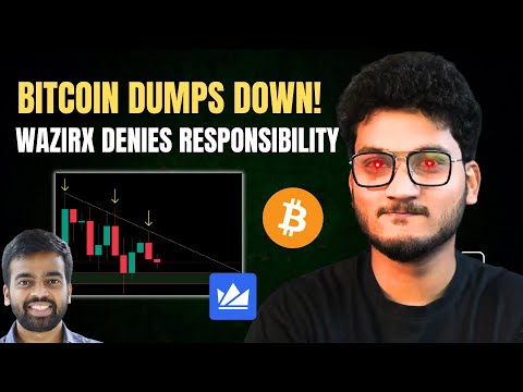 WAZIRX DENIES RESPONSIBILITY - BITCOIN DUMPS DOWN | CRYPTO MARKET UPDATE