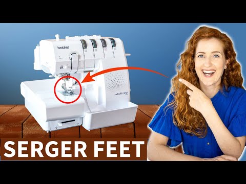 Sew Faster And Easier: 5 Serger Presser Feet To Try