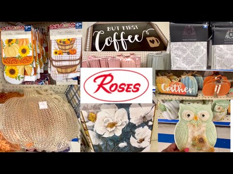 *NEW FALL DECOR*/ ROSES WALKTHROUGH / SHOP WITH ME