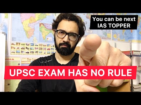 UPSC Exam Has No Rule