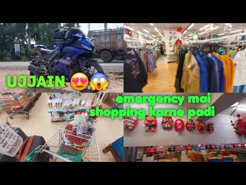 emergency mai shopping karke nikalna pada Ujjain or raste mai he kand ho gaya 😥😥