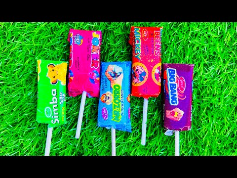 Some popular Candies in the World | New Milk Bottle | mini Cooking | Ice Cream Pop It | Asmr Coca