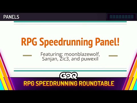 RPG Speedrunning Roundtable - SGDQ 2024 Panels