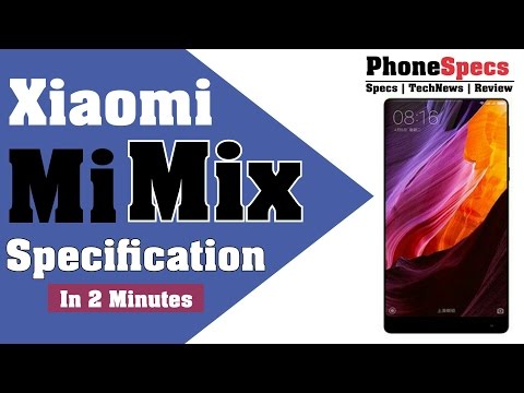 Xiaomi Mi Mix 2016 || Xiaomi Mi Max Full Specification in 2 Minuts