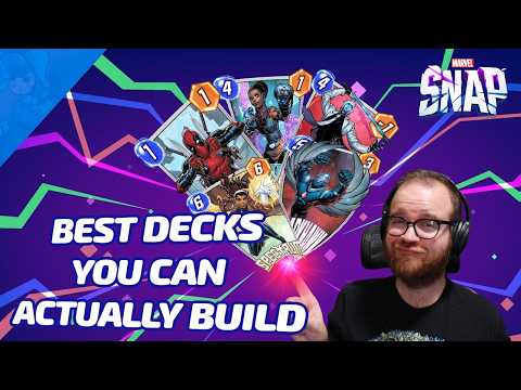 BEST DECKS you can actually build in Marvel SNAP for 2024