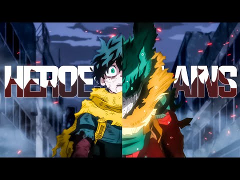 「AMV」- Villains and Heroes 🔥