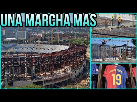 🔴OBRAS CAMP NOU (18 de Julio)⚠️Grandes avances en gol norte