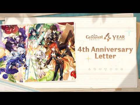 Travels in Teyvat 4th Anniversary Letter: The Steambird Special Edition | Genshin Impact