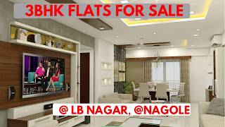 3BHK Flats for sale in LB Nagar || flats for sale in Nagole || @RealMartHyderabad