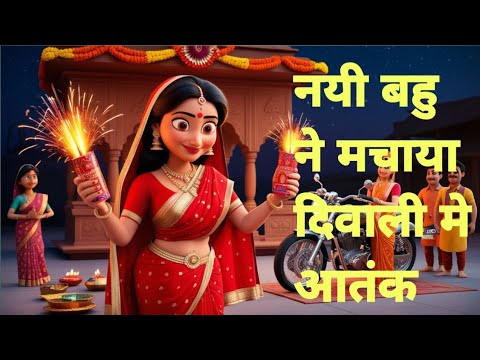 नयी बहु ने मचाया दिवाली मे आतंक | अमीर  | Nayi Bahu Ki Diwali | Saas Bahu | Hindi Kahani | story