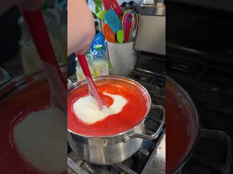 Canning Strawberry Lemonade Concentrate | full on TikTok