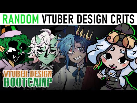 🌀 More RANDOMLY PICKED Vtuber Design Critiques🎨 -[Donothon Day 1!!]- 🎉