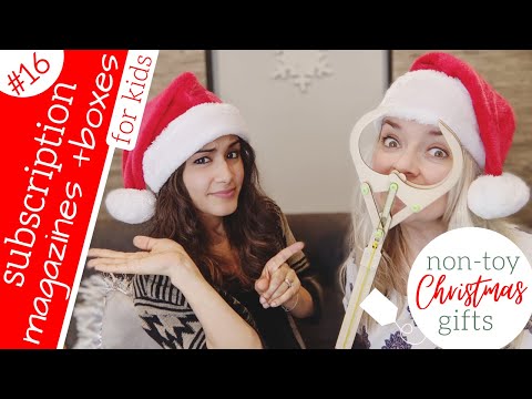 KIDS SUBSCRIPTION BOXES + MAGAZINE SUBSCRIPTIONS | NON TOY GIFT IDEAS | VLOGMAS DAY 16