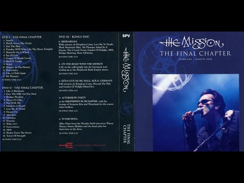 THE MISSION THE FINAL CHAPTER LIVE CONCERT