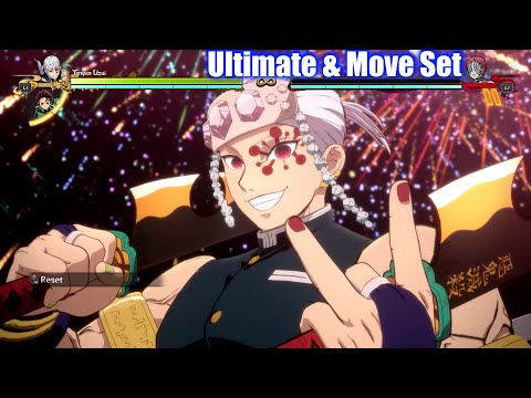 Demon Slayer Tengen Uzui Full Moveset & Ultimate - Kimetsu No Yaiba The Hinokami Chronicles