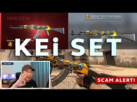 KEi set - Hunt No.3 - Knife gift x5 - SCAM ALERT!