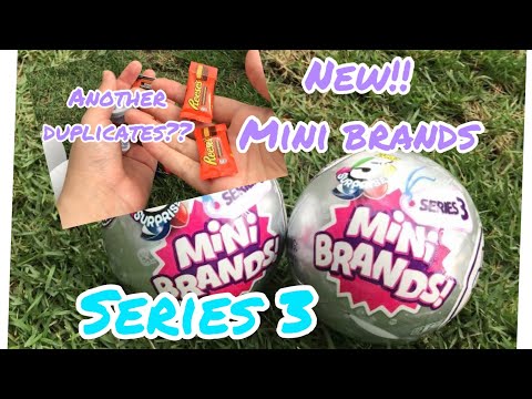 New Mini Brands Series 3 Unboxing | One More Round!