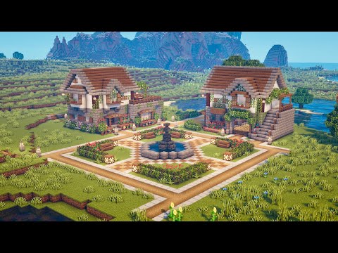 Minecraft | How to Build a Park | Tutorial (Easy)