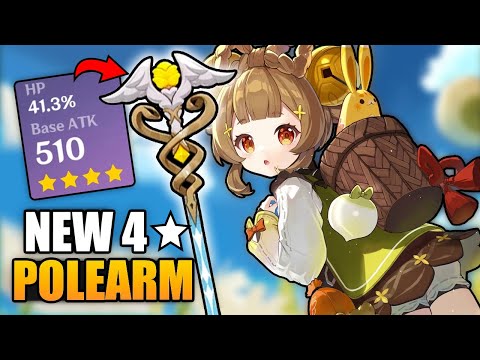 A BETTER HP% POLEARM? NEW Event 4* Polearm Reviewed!