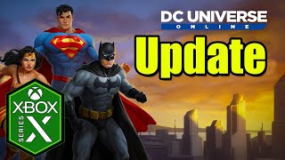 DC Universe Online Xbox Series X [Next Gen Update] Gameplay Review [Optimized] [Free to Play]