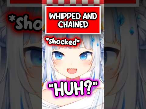 Gura Wants to be Whipped and Chained- #hololive #hololiveenglish #vtuber