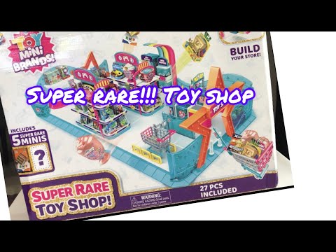 Zuru Toy Mini Brands SUPER RARE Toy Shop! FIRST EVER | Unboxing | Walmart Exclusive Edition