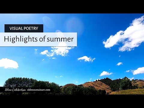 Visual poetry: highlights of summer