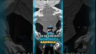 Can he control Mahoraga ❓❓🤔🤔 🤔 #sukuna #jujutsukaisen #jjk  #gojo  #anime #shorts